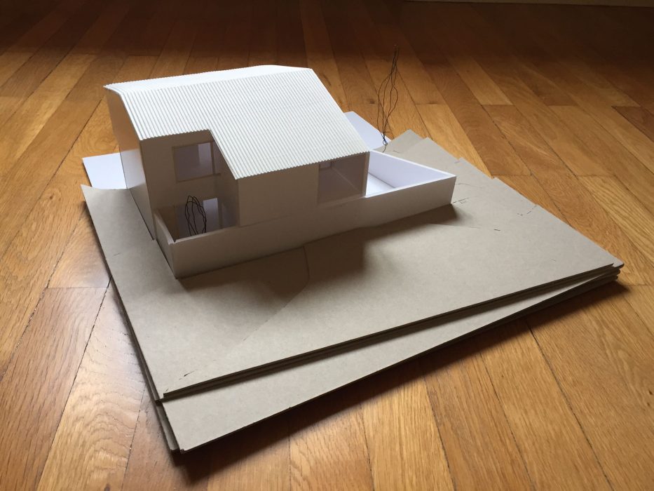 Maquette patio